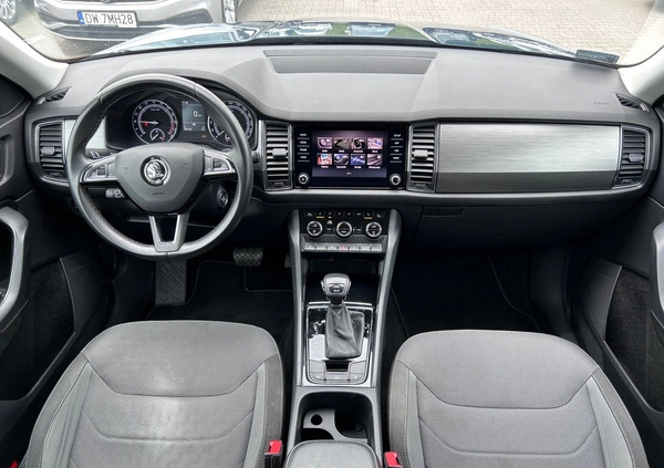 Skoda Kodiaq cena 119900 przebieg: 147122, rok produkcji 2019 z Tarnobrzeg małe 781